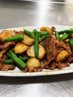 里芋と豚肉の甘辛照り焼き炒め-レシピのメイン写真