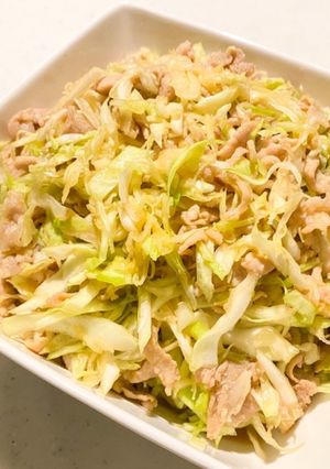 豚肉のキャベツ和え-レシピのメイン写真