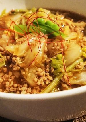 ピリ辛麻婆白菜★麦茶★ダイエット★-レシピのメイン写真