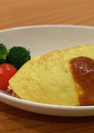 ふわふわオムライス[塩麹]-レシピのメイン写真