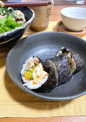 具沢山　ずっしりキンパ-レシピのメイン写真