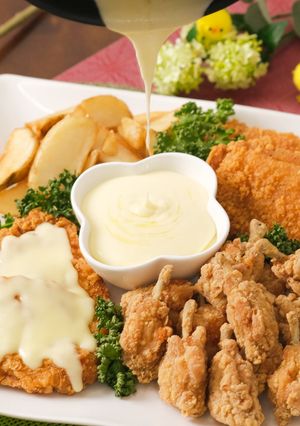 三年食太郎さんのフライドチキンプレート-レシピのメイン写真