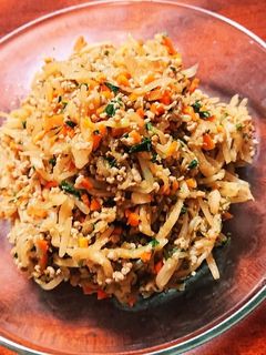 給食の切干大根のピリ辛炒め-レシピのメイン写真