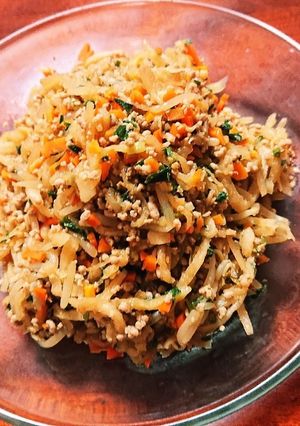給食の切干大根のピリ辛炒め-レシピのメイン写真
