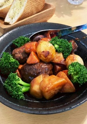 煮込みハンバーグ☆シチュー-レシピのメイン写真