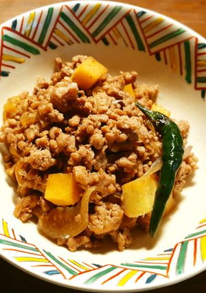 肉そぼろ 発酵玉葱×バルサミコ酢-レシピのメイン写真