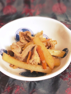 豚肉・じゃがいも・にんじんの炒め物-レシピのメイン写真