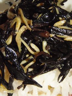 5分で完成♪ひじきシラスご飯♪-レシピのメイン写真