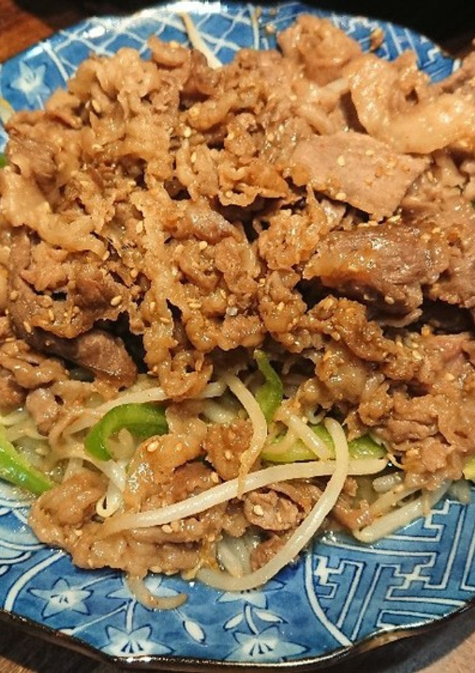 牛肉とピーマンともやしの炒め物-レシピのメイン写真
