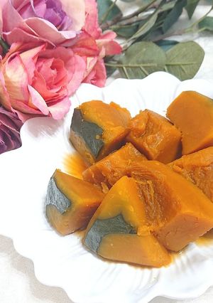 【簡単】かぼちゃの煮物 /圧力鍋 活力鍋-レシピのメイン写真