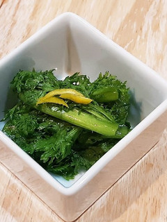 わさび菜の浅漬け-レシピのメイン写真
