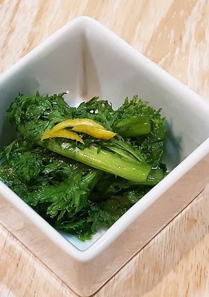 わさび菜の浅漬け-レシピのメイン写真
