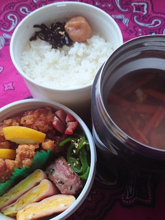 ❜20/12/22 唐揚げ&春雨スープ-レシピのメイン写真