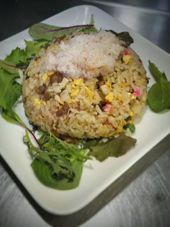 豚バラ薄スライスで簡単カニ炒飯(^^)-レシピのメイン写真