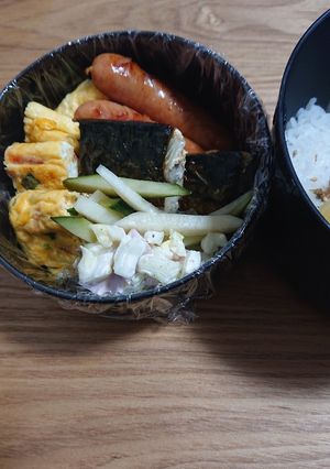 旦那様お弁当。12月22日。-レシピのメイン写真