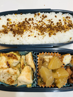 今日のお弁当 2020/12/22-レシピのメイン写真