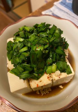 ニラポン酢豆腐٩( 'ω' )و-レシピのメイン写真