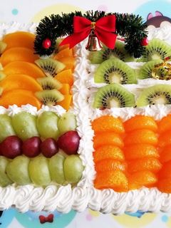 簡単デコレーションケーキ20クリスマス-レシピのメイン写真