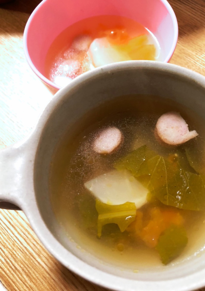 かぶとトマトとウィンナーのあったかスープ-レシピのメイン写真