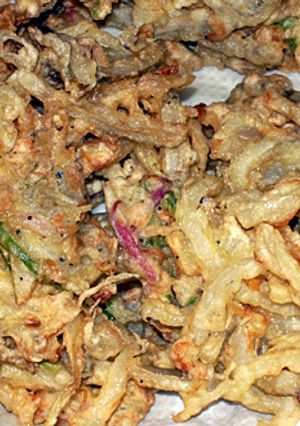アケビ皮のかき揚げ-レシピのメイン写真