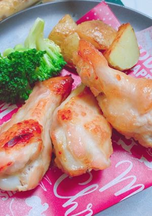漬けて焼くだけ！簡単ローストチキン-レシピのメイン写真