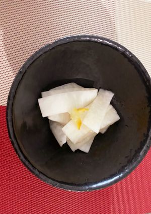 ゆず茶でかんたんゆず大根-レシピのメイン写真