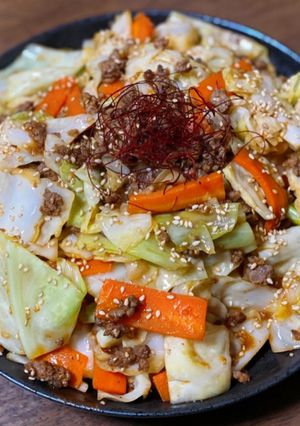 味付け簡単に美味しく！肉野菜炒め-レシピのメイン写真