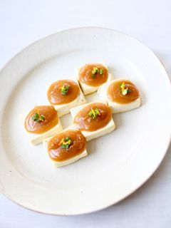 おもてなしにも【豆腐の柚子田楽焼き】-レシピのメイン写真