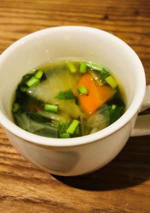 【学校給食】七草スープ-レシピのメイン写真