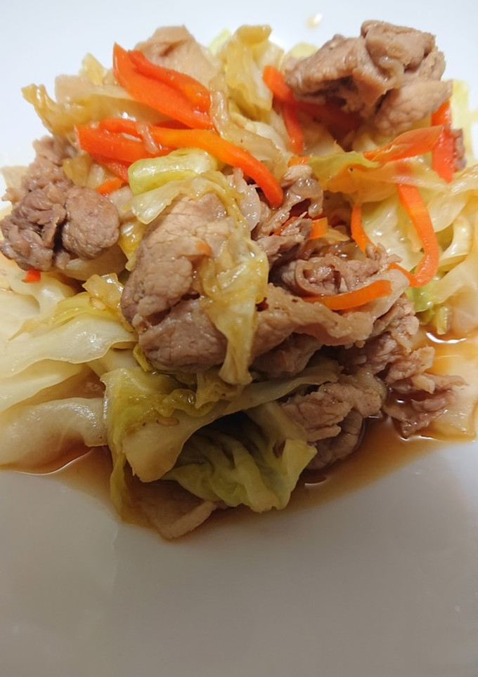 焼き肉のたれで、炒め物！-レシピのメイン写真