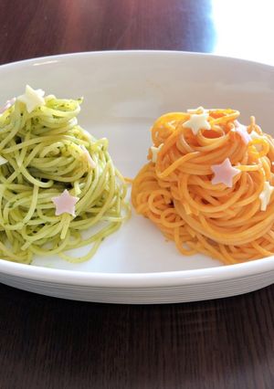 クリスマスパスタ-レシピのメイン写真
