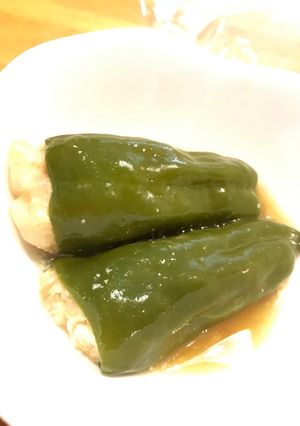 ピーマン丸ごとツナ豆腐-レシピのメイン写真