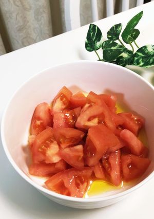 スピードおかず☆トマトのマリネ-レシピのメイン写真