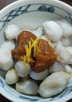 小芋の柚子味噌-レシピのメイン写真