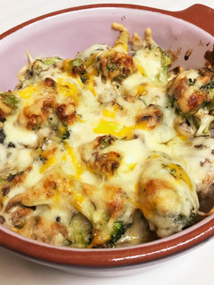 超簡単!鯖缶とブロッコリーのマヨグラタン-レシピのメイン写真