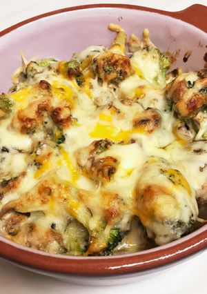 超簡単！鯖缶とブロッコリーのマヨグラタン-レシピのメイン写真