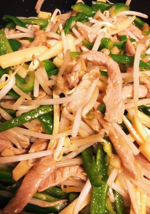 ウチの青椒肉絲！　適当だけどウマし！-レシピのメイン写真