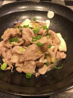 豚こまときのこのピリ辛味噌炒め-レシピのメイン写真