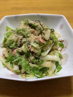 白菜とシーチキンの和え物-レシピのメイン写真
