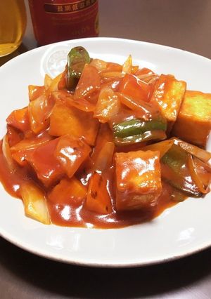 厚揚げで絶品！ヘルシー酢豚-レシピのメイン写真