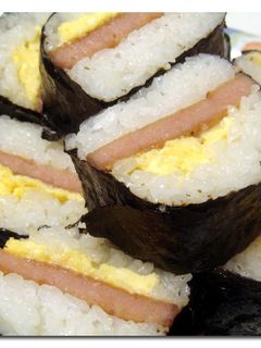 スパム ♪まきまき♪ おむすび-レシピのメイン写真