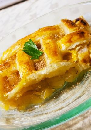 冬に食べたい！柚子香るアップルパイ-レシピのメイン写真