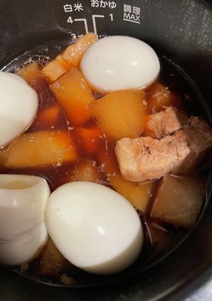豚バラ大根　-レシピのメイン写真