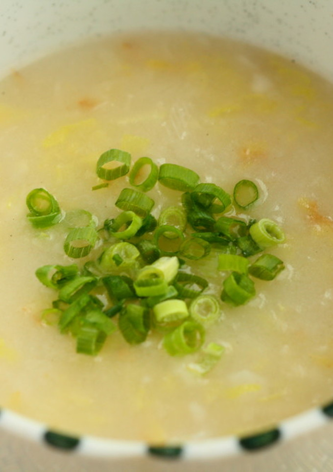 米粉でとろみ！ネギと生姜の簡単中華スープ-レシピのメイン写真
