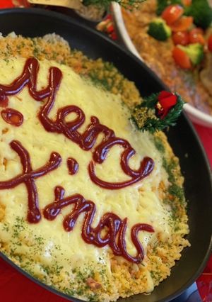 Xmas 簡単ドリア 全部入れるだけ!-レシピのメイン写真
