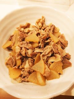豚と大根の甘辛煮-レシピのメイン写真
