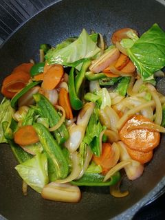 簡単!時短!ヘルシー野菜炒め-レシピのメイン写真
