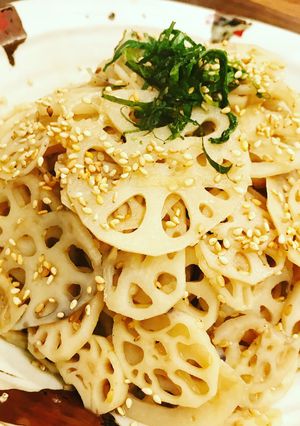 めんつゆ　蓮根きんぴら-レシピのメイン写真