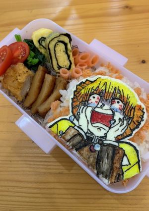 鬼滅 キャラ弁 オブアート 我妻善逸-レシピのメイン写真