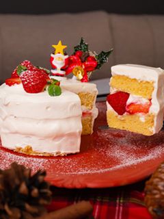 低糖質ショートケーキ!クリスマスにも-レシピのメイン写真